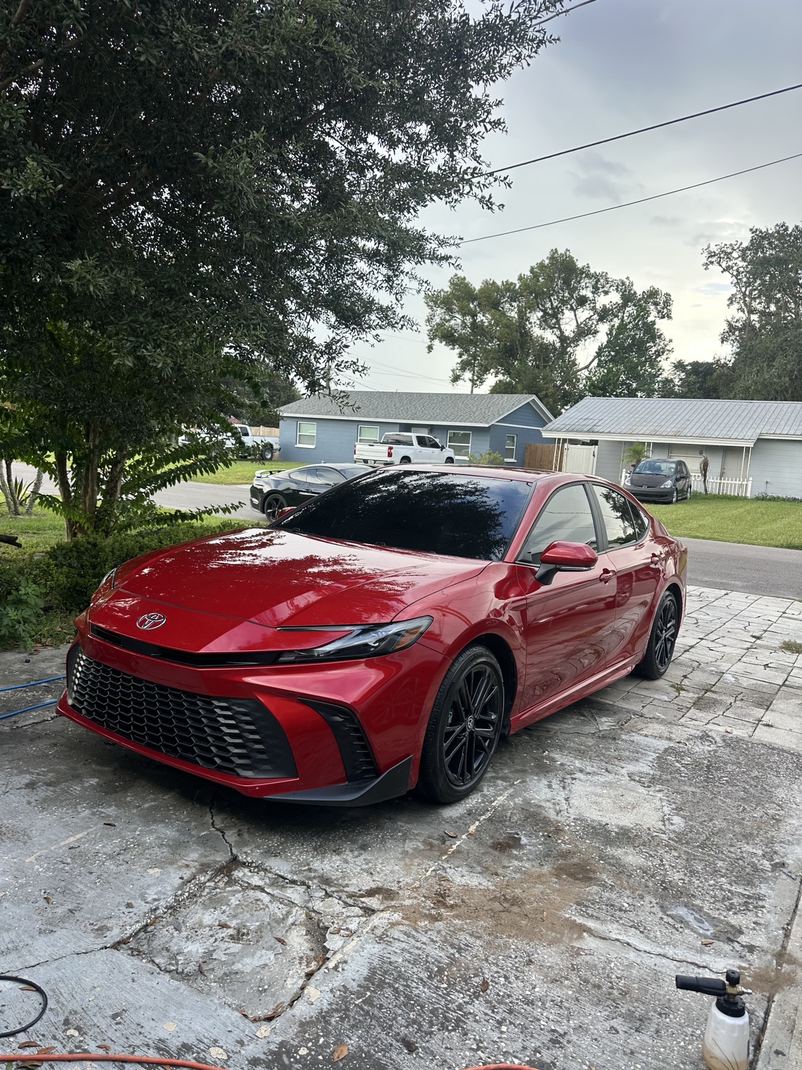 JDM Detailing portfolio: Red Toyota Camry